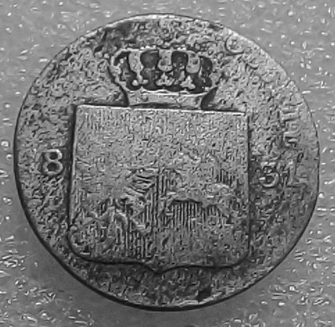 10 гроша польских 1831 года. K G