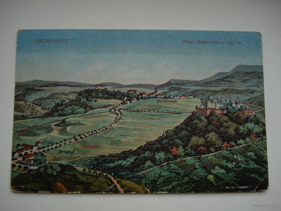 Старинная немецкая открытка-письмо. Польша, до 1945 года.(2).
