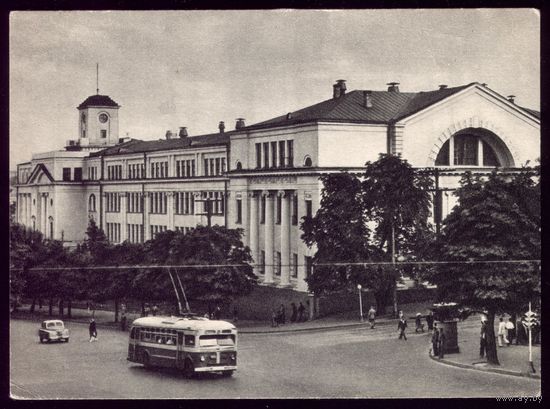 1954 год Киев Здание Академии наук
