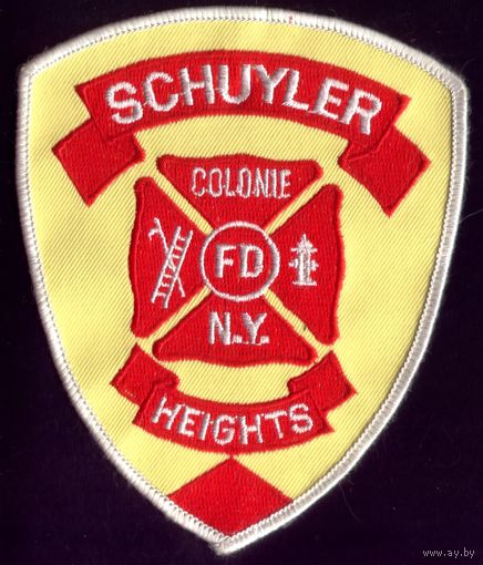 Пожарник США Нью-Йорк Шайлер хайтс