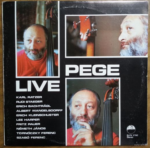 LP Aladar PEGE - Live (1982)