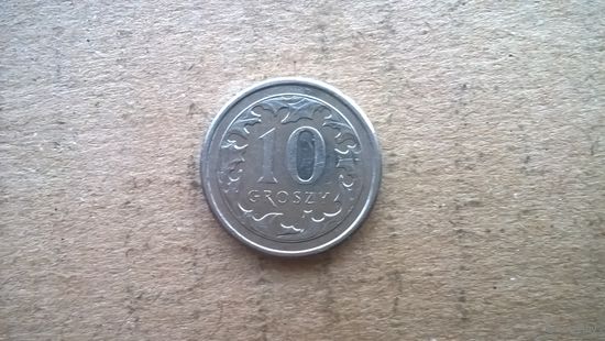 Польша 10 грошей, 2013г. (D-16)