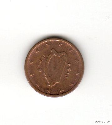 1 евроцент Ирландия 2013 Лот 6858