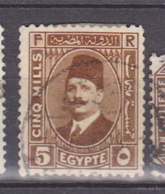 Известные люди личности Король Фуад Египет 1927 год  лот 50