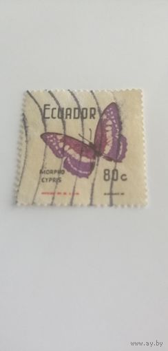 Эквадор 1970. Бабочки