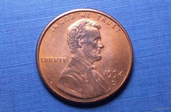 1 цент 1994 D. США.