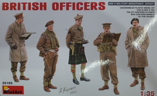 MiniArt #35165 1/35 British Officers