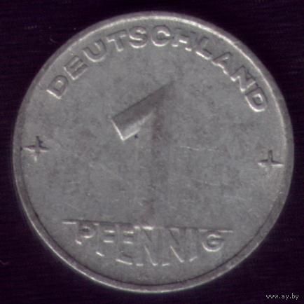 1 пфенниг 1952 год ГДР