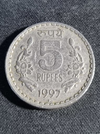 Индия 5 рупии 1997