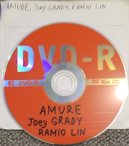 DVD MP3 дискография AMURE, Joey GRADY, RAMIO LIN - 1 DVD