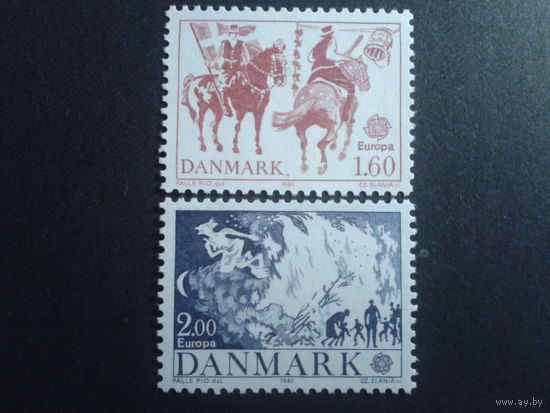 Дания 1981 Европа фольклор полная