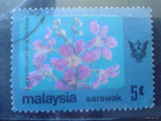 Саравак 1979 Цветы, герб
