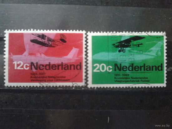 Нидерланды 1968 Самолеты