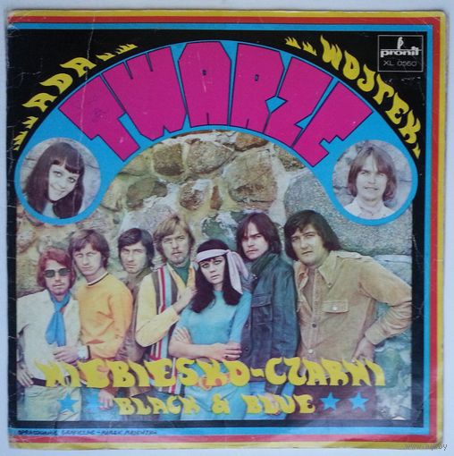 LP Niebiesko-Czarni – Twarze (1969) MONO