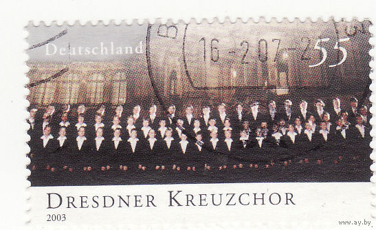 Дрезденский хор 2003 год