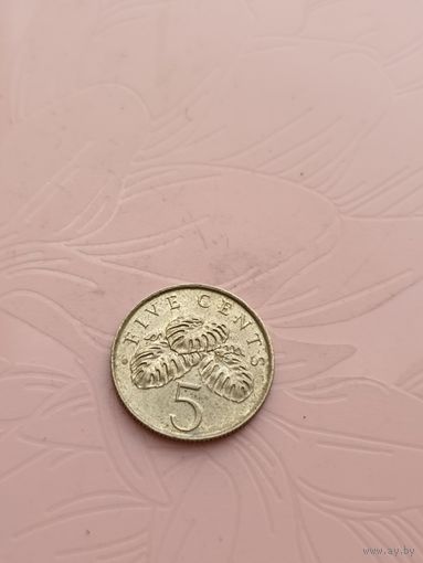 Сингапур 5 центов 2001г(9)