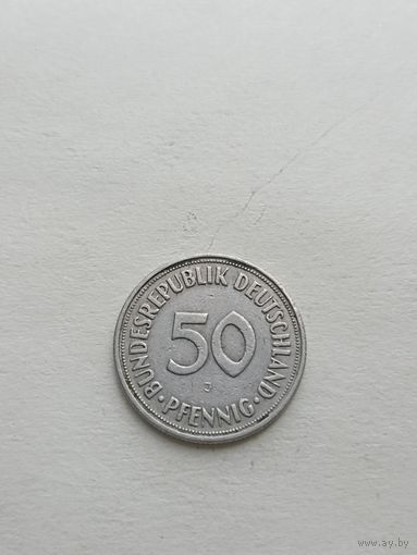 Германия 50 пфенингов 1950г( J)