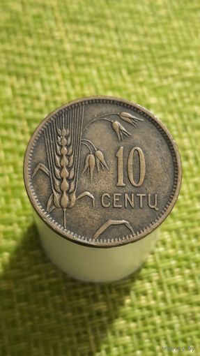 Литва 10 центов 1925 г