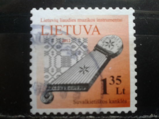Литва 2012 Стандарт, муз. инструмент