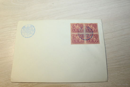 Почтовый конверт, Португалия, 1960-е.