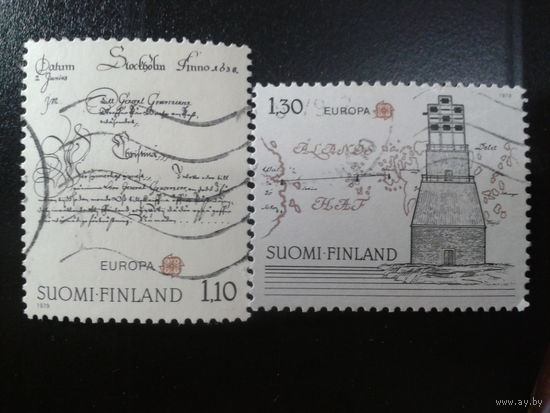 Финляндия 1979 Европа почта полная серия