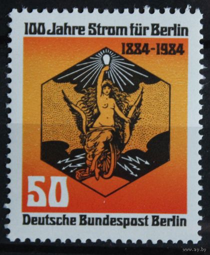 100 лет электричеству, Германия (Берлин), 1984 год, 1 марка
