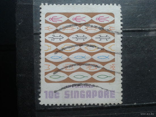 Сингапур, 1977. Биологические символы