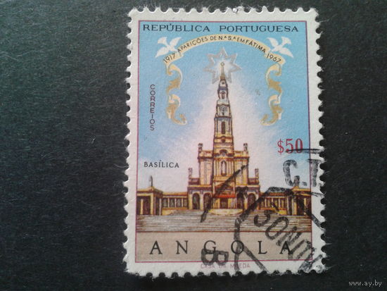 Ангола, колония Португалии 1967 базилика