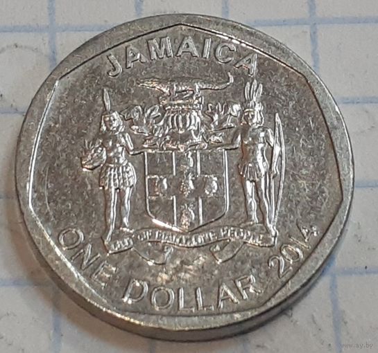 Ямайка 1 доллар, 2014 (15-10-15)