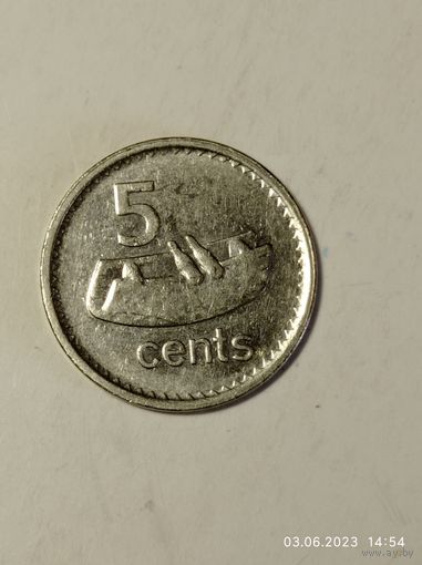 Фиджи 5 центов 2009 года .