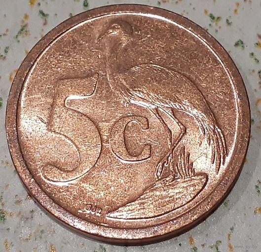 ЮАР 5 центов, 2008 (8-6-3)