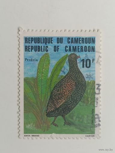 Камерун 1982. Птицы