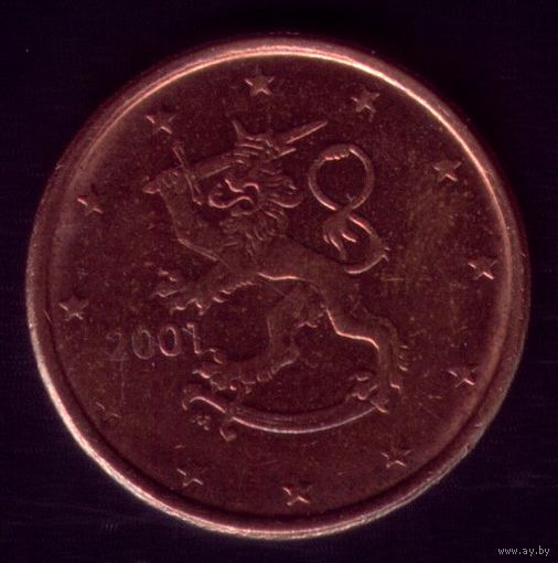 5 центов 2001 год Финляндия