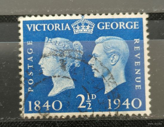 Великобритания 1940г. Королева Виктория и Король Георг 6