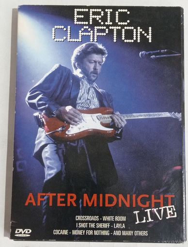 Лицензионный DVD Eric Clapton "After Midnight" Live. Концерт 1988г. с участием Марка Нопфлера (Dire Straits)