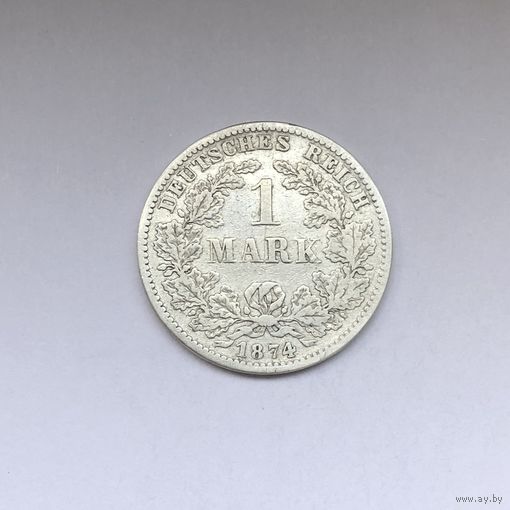1 марка 1874 F