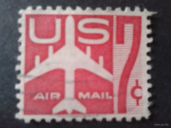 США 1960 авиапочта