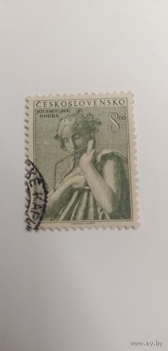 Чехословакия 1952. 30 лет со дня смерти Мыслбека (скульптор)