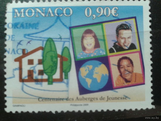 Монако 2009 Турбаза Михель-1,8 евро гаш