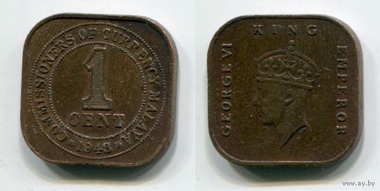 Малайя. 1 цент (1943)
