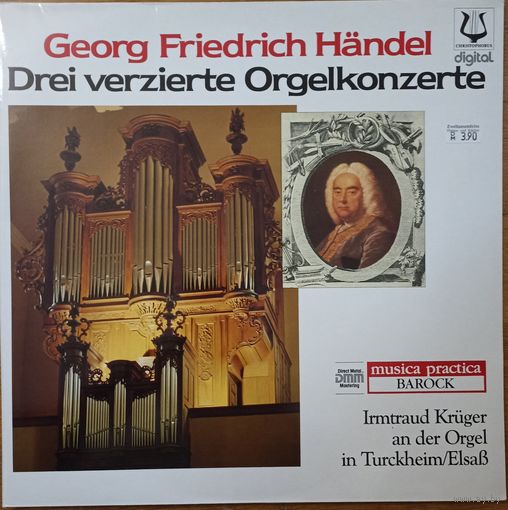 Georg Friedrich Handel, Irmtraud Kruger – Drei Verzierte Orgelkonzerte