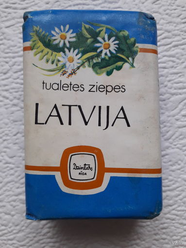 Мыло туалетное "Латвия",Рига,СССР