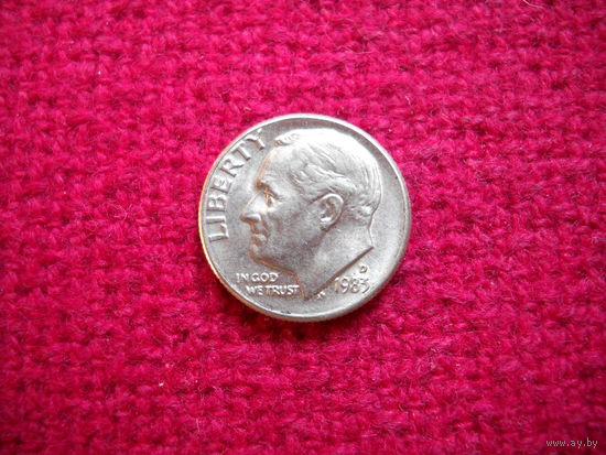 США 10 центов ( дайм ) 1983 г. D