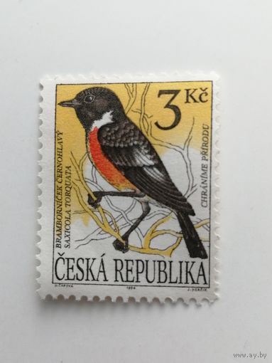 Чехия 1994. Охрана природы - Певчие птицы.