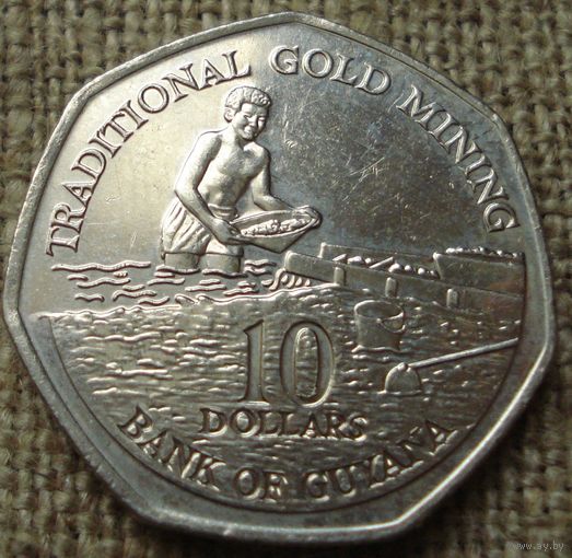 10 долларов 2007 Гайана