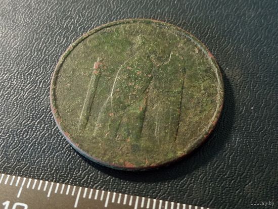 Старая польская памятная  медаль