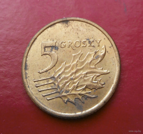 5 грошей 2002 Польша #04