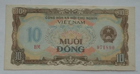 Вьетнам 10 донгов 1980 г.