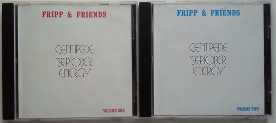 2CD Fripp & Friends - Centipede – Septober Energy (2000) Free Jazz, Prog Rock