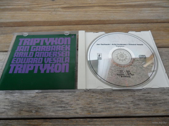 CD - Jan Garbarek, Arild Andersen, Edward Vesala - Triptykon - записи ECM, пр-во Россия